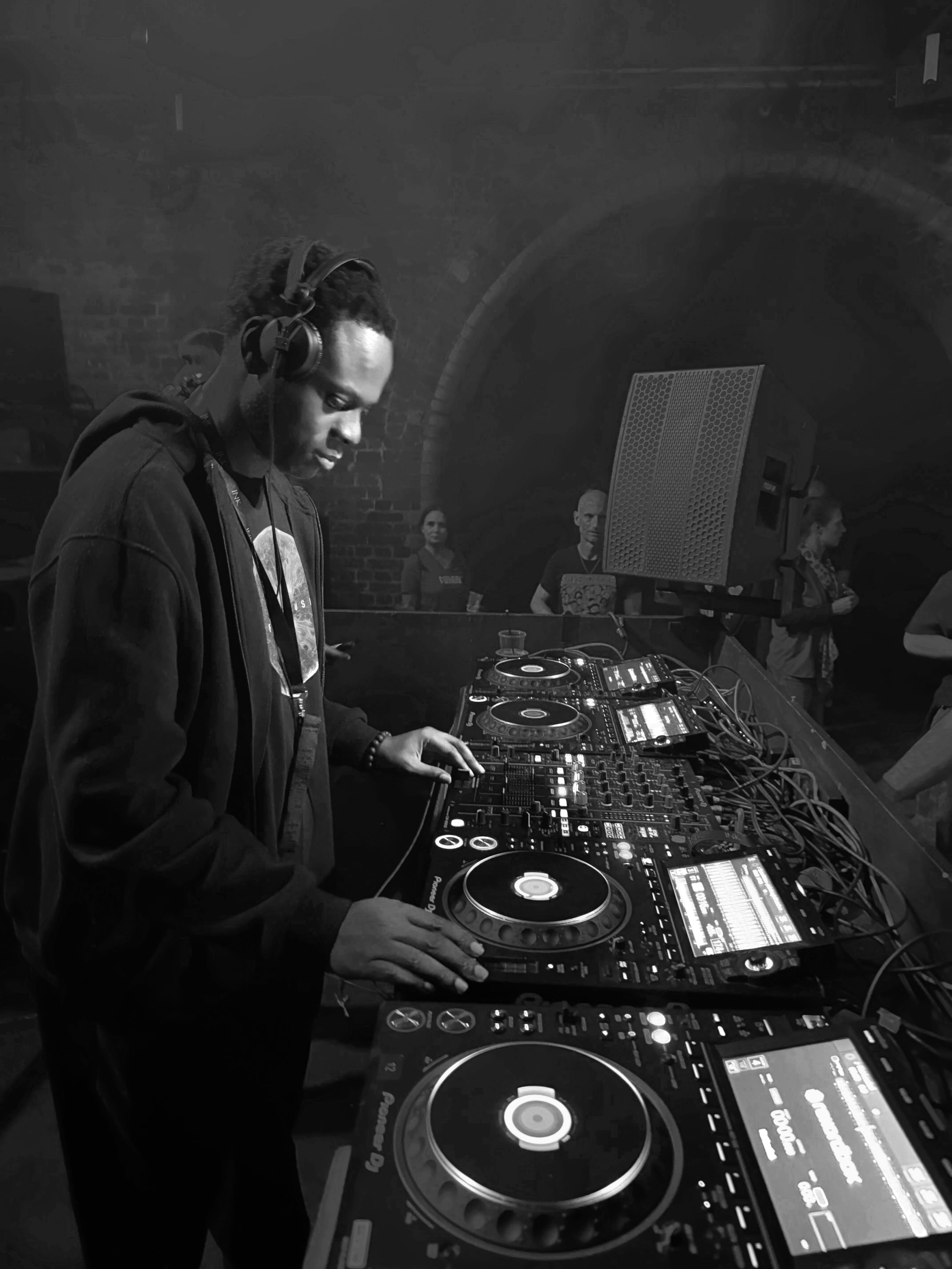 INK DJing at The Steel Yard